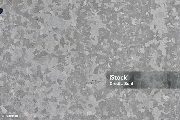 Galvanized Metallic Plate 22 Stock Photo - Download Image Now - Backgrounds, Built Structure, Galvanized