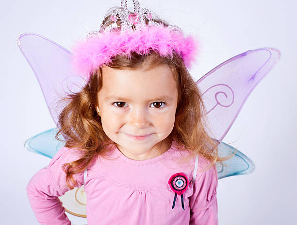 istock Little girl dressed up as a Fairy 513605981