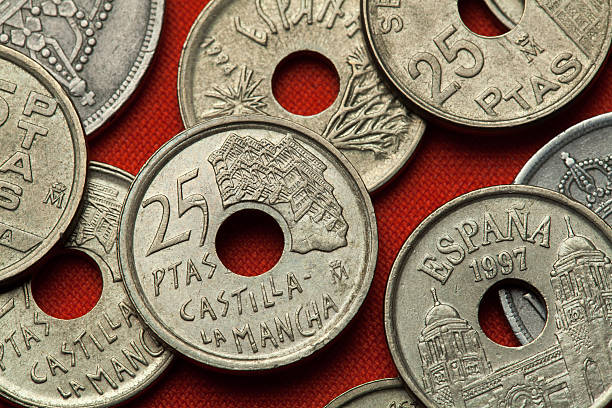 istock Coins of Spain 513622852