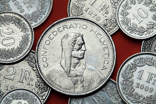 istock Coins of Switzerland. Alpine herdsmen 513623614
