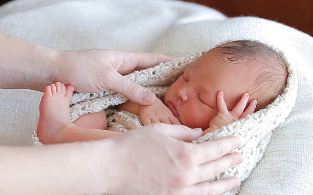 istock Portrait Sleeping Newborn Baby 513628508