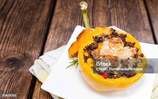 Stuffed Peppers Stock Photo - Download Image Now - Appetizer, Beef, Bell Pepper
