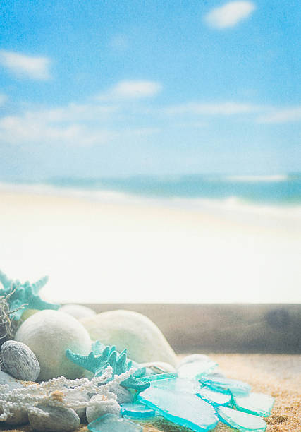 Sea Glass and Sea Scape