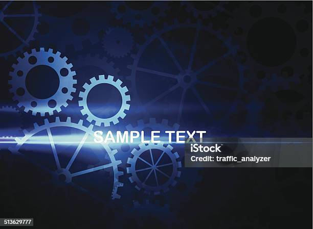 Abstract Gears Background Stock Illustration - Download Image Now - Backgrounds, Gearshift, Abstract