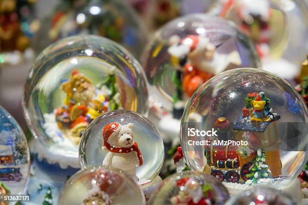 Sad Christmas Bear Stock Photo - Download Image Now - Snow Globe, Teddy Bear, Christmas