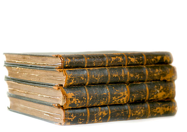 istock Antique books with frayed pages 513632616