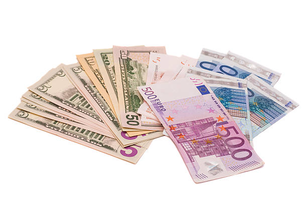 istock Dollars and euro money 513633053