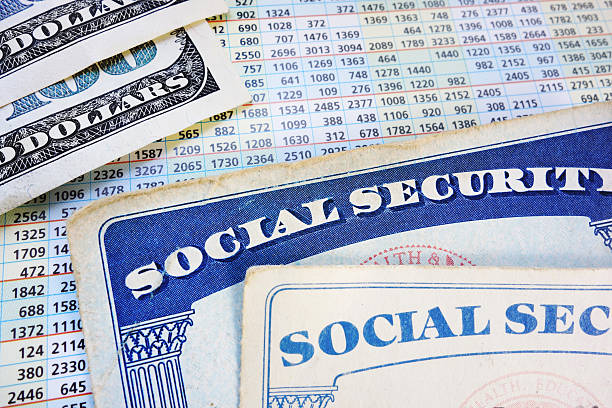 退職手当 - social security ストックフォトと画像