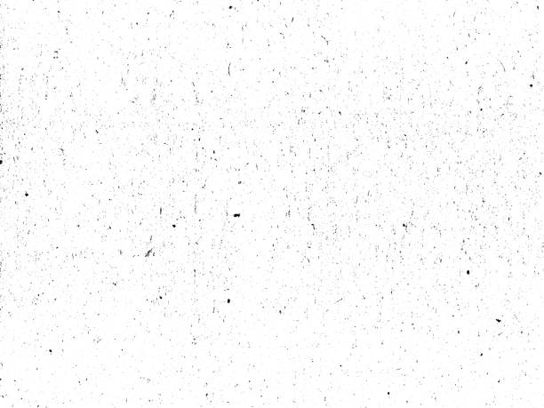 Scratched paper or cardboard texture Scratched paper texture. Distressed cardboard texture. Black and white colored grunge background. Wrinkled paper texture overlay. Abstract background. Vector illustration distressed photographic effect stock illustrations