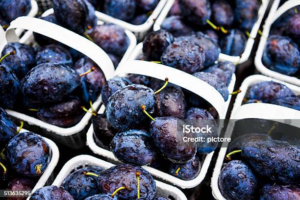 Fresh Plums Stock Photo - Download Image Now - Basket, Canada, Choice