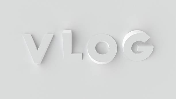 Word VLOG written in interesting way