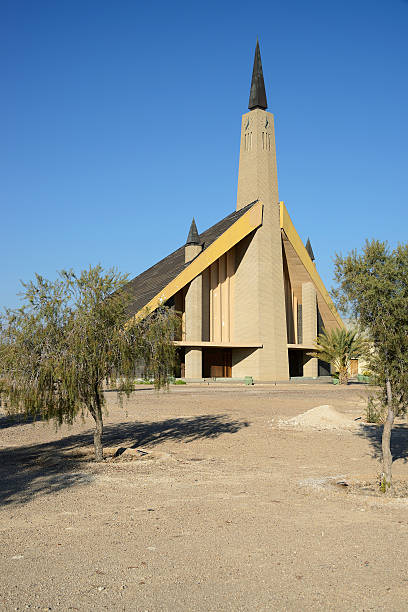 istock Bethanien church, Namib, Namibia 513637140