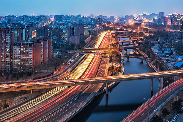 istock East Bridge Night in Beijing, China will 513640736