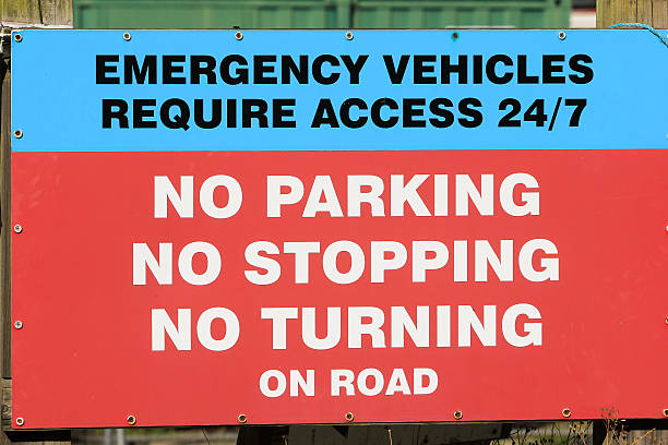 istock Road Sign in New Quay, Wales 513641724