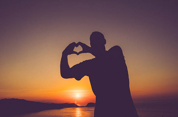 istock Man Silhuette - Sunset in Spain 513643648