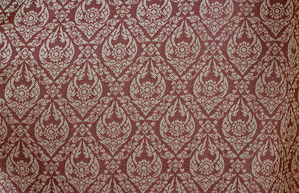 istock Patter of Thai native cloth,lai thai cloth 513645054