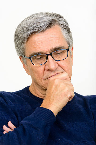 istock Portrait Of Senior Man Thinking 513645604