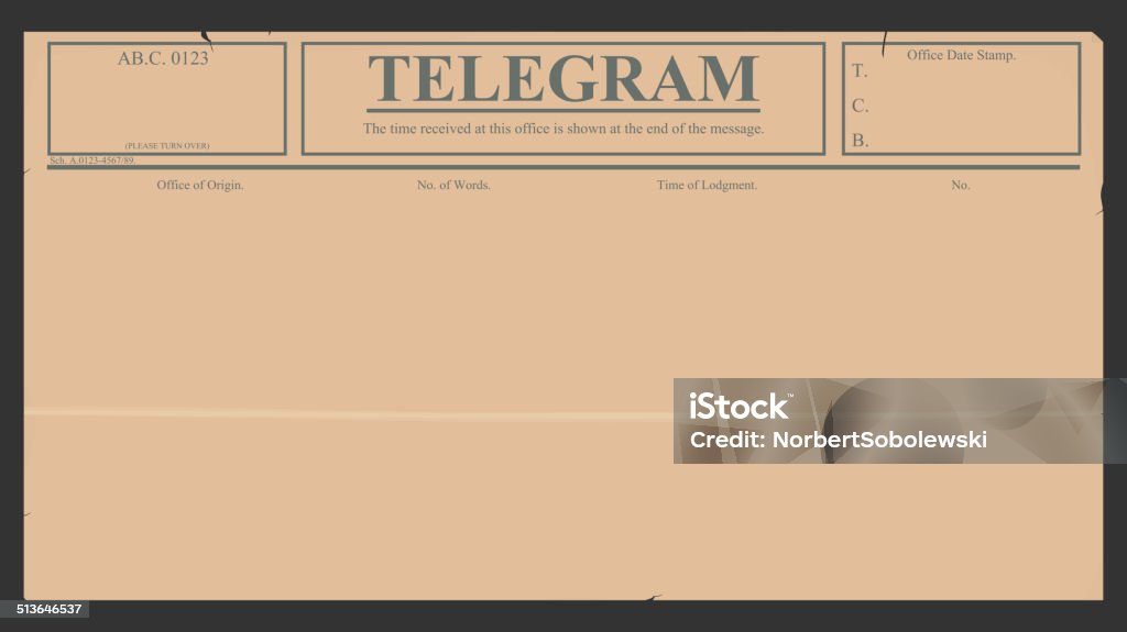 Telegram Machine Vector Telegram Stock Illustration - Download Image Now - Telegram - Telegraph ...