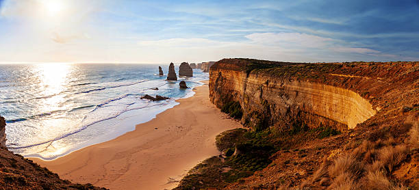 the twelve apostles-bergkette - the twelve apostles stock-fotos und bilder