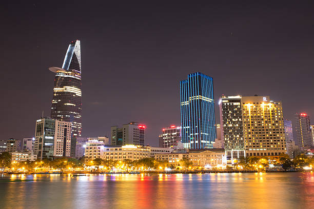 istock Night view of Ho Chi Minh City 513649385