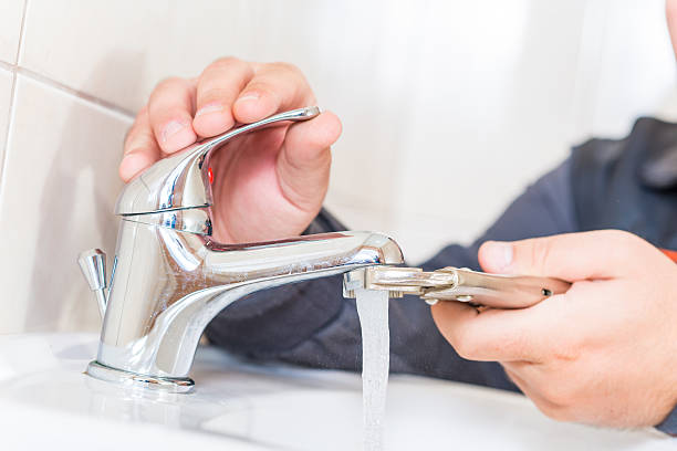 Plumber stock photo