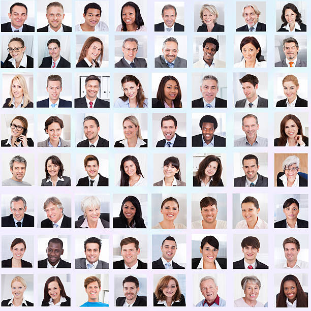 istock Collage Of Business People Smiling 513653333