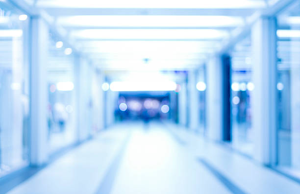istock abstract blurred background with bokeh lights in blue tones 513671092