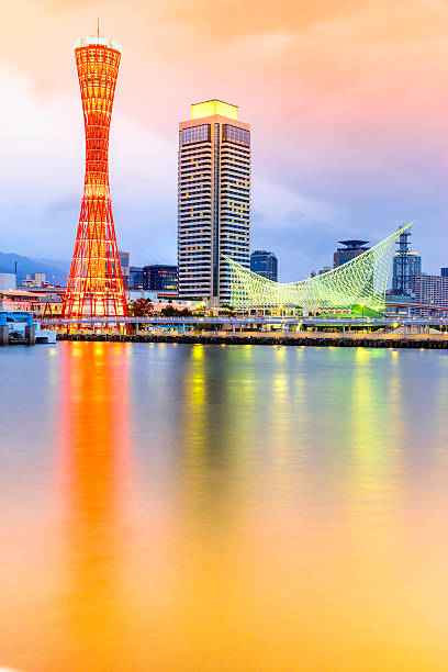 istock Kobe Port Skyline, Japan. 513672294