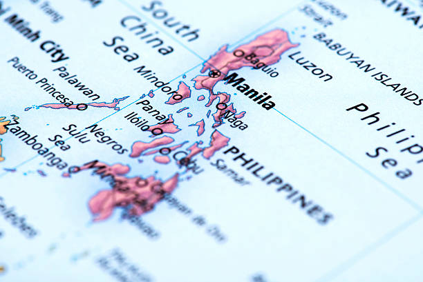 istock Map of Manila, Philippines 513672660