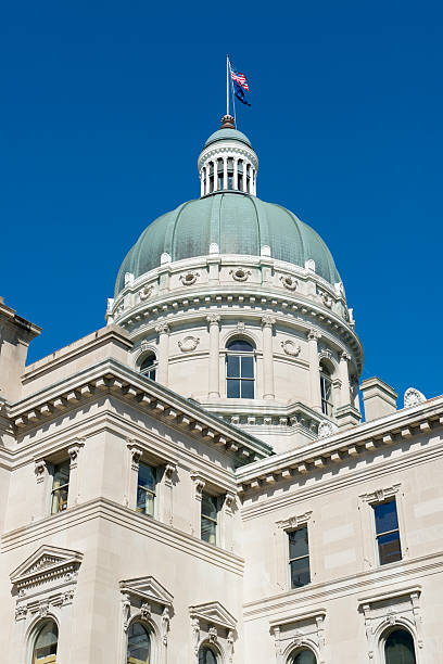 istock Indiana state house building in Indianapolis 513674286