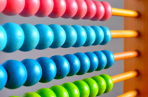 istock Chinese calculator with colorful beads 513679042