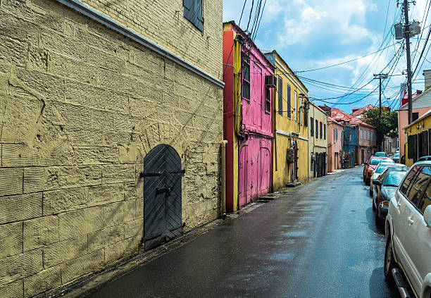 istock Colorful Old Colonial Architecture in the Virgin Islands 513682602