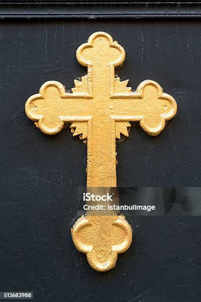 Golden Cross Stock Photo - Download Image Now - Ancient, Catholicism, Christianity