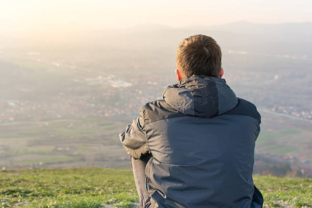 istock Man on hiking enjoying the view 513684254