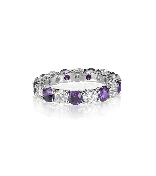 istock diamond amethyst purple ring engagement wedding bridal 513685706