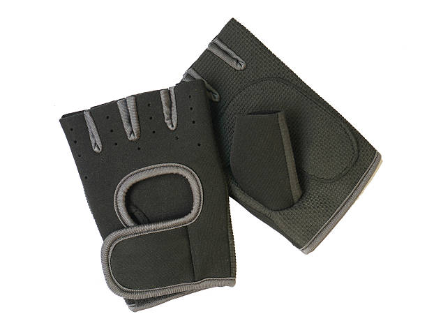 istock Fitness gloves isolated  white 513692030