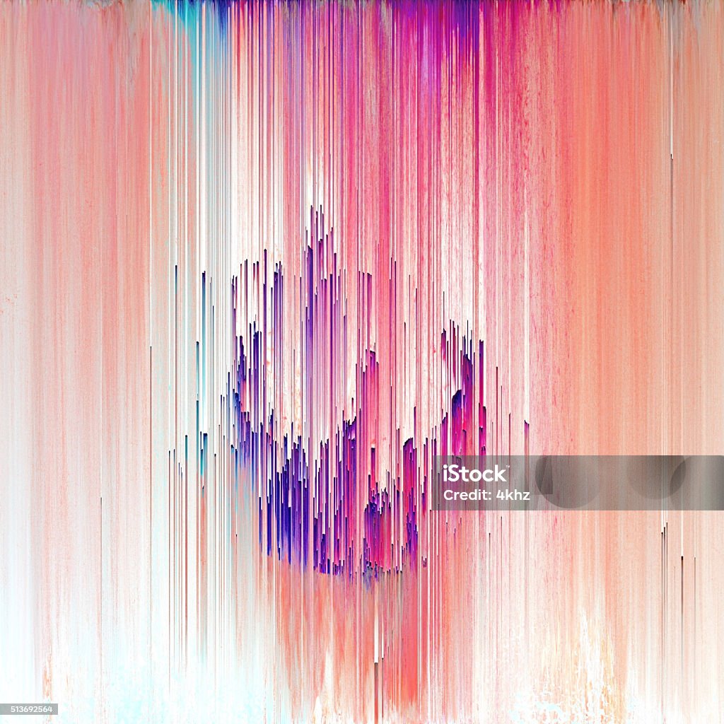 Glitch Arte abstracto Digital elemento gráfico - Foto de stock de Fallo - Técnica de imagen libre de derechos