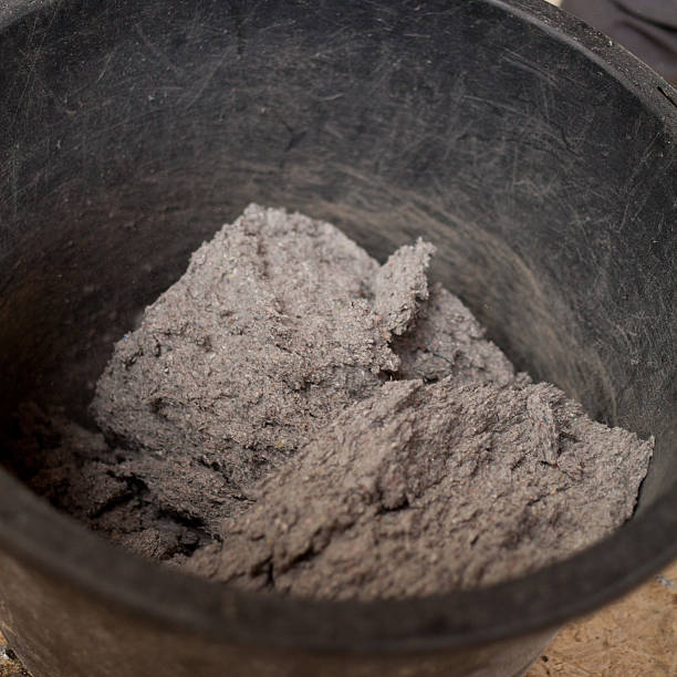 istock recycled paper floor construction insulation 513693144
