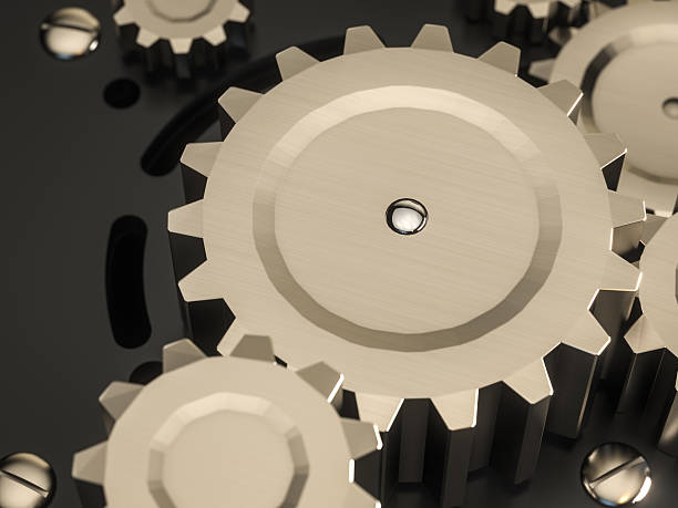 istock abstract machine metal gears classic style,steampunk 513693332
