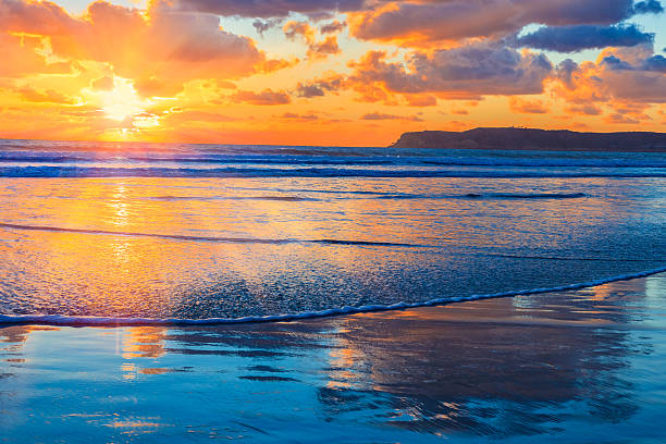 istock Sunset Coronado Beach,surf,San Diego,CA 513694142