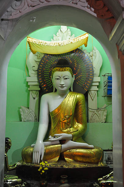 istock Buddha Statue at shwedagon pagoda,Yangon,Myanmar. 513694414