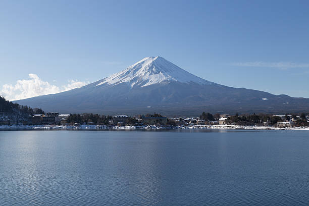 istock Mt.Fuji in winter, Japan 513694642