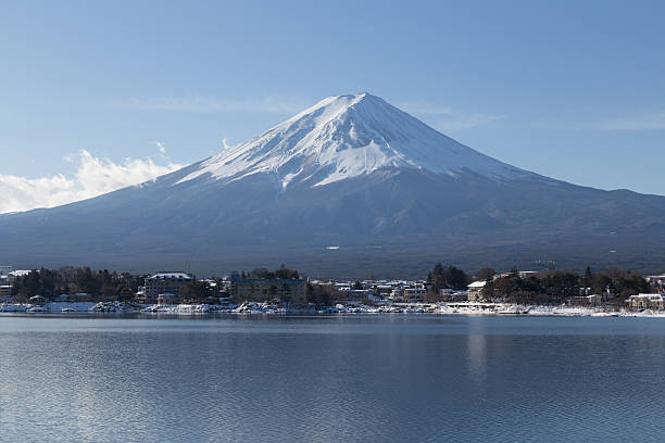 istock Mt.Fuji in winter, Japan 513694738