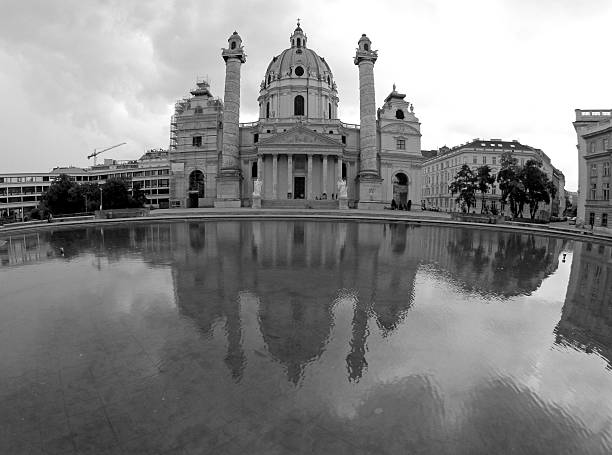 istock Vienna, Austria - August 23, 2014: Karlskirche on the Karlsplatz 513702117