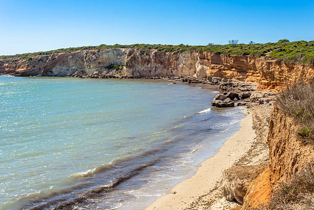 Sardinia, Seu beach stock photo