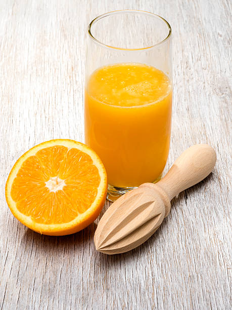 Cтоковое фото Стакан апельсинового сока