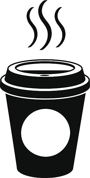 illustrazioni stock, clip art, cartoni animati e icone di tendenza di caffè per andare - hot chocolate coffee isolated on white cup
