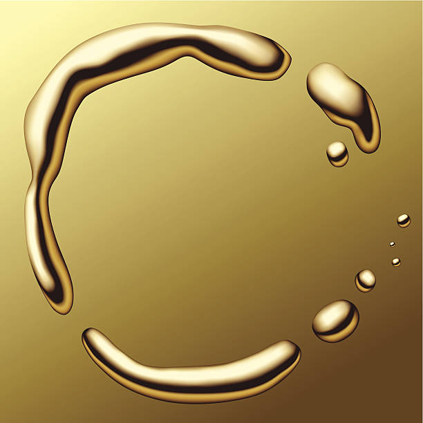 fließend gold frame - fließend stock-grafiken, -clipart, -cartoons und -symbole