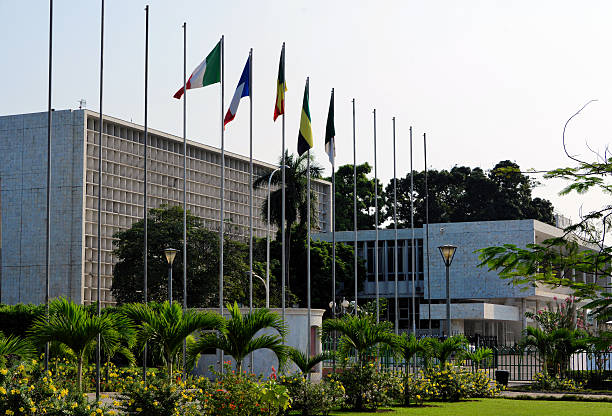 istock Brazzaville, Congo: the City Hall 513727691