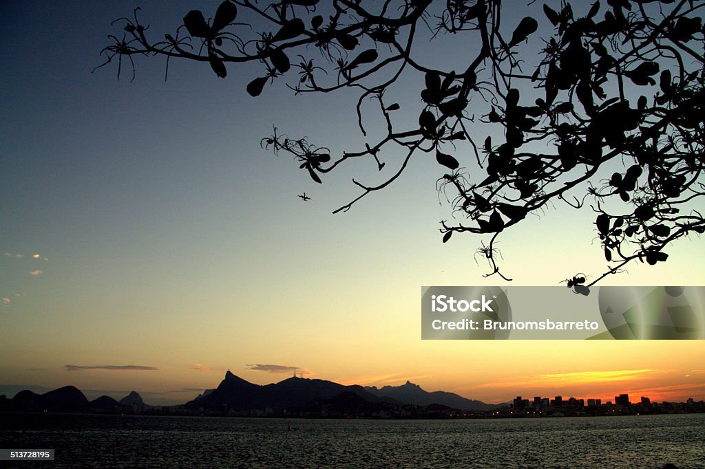 Horizonte de río de Janeiro - Foto de stock de Niteroi libre de derechos